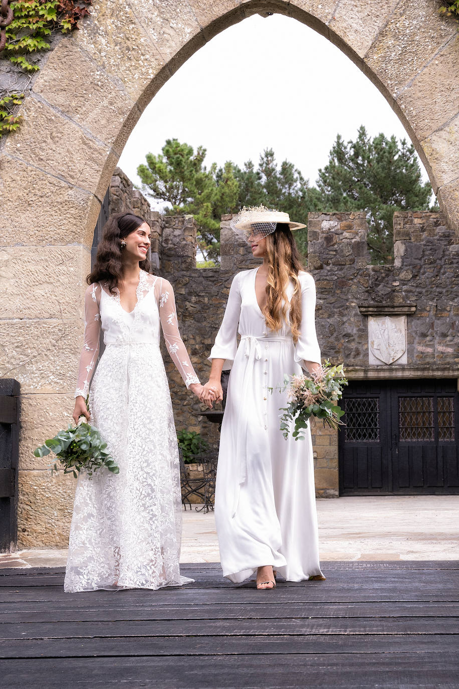 La boda reivindicativa de Izaro y Nahia