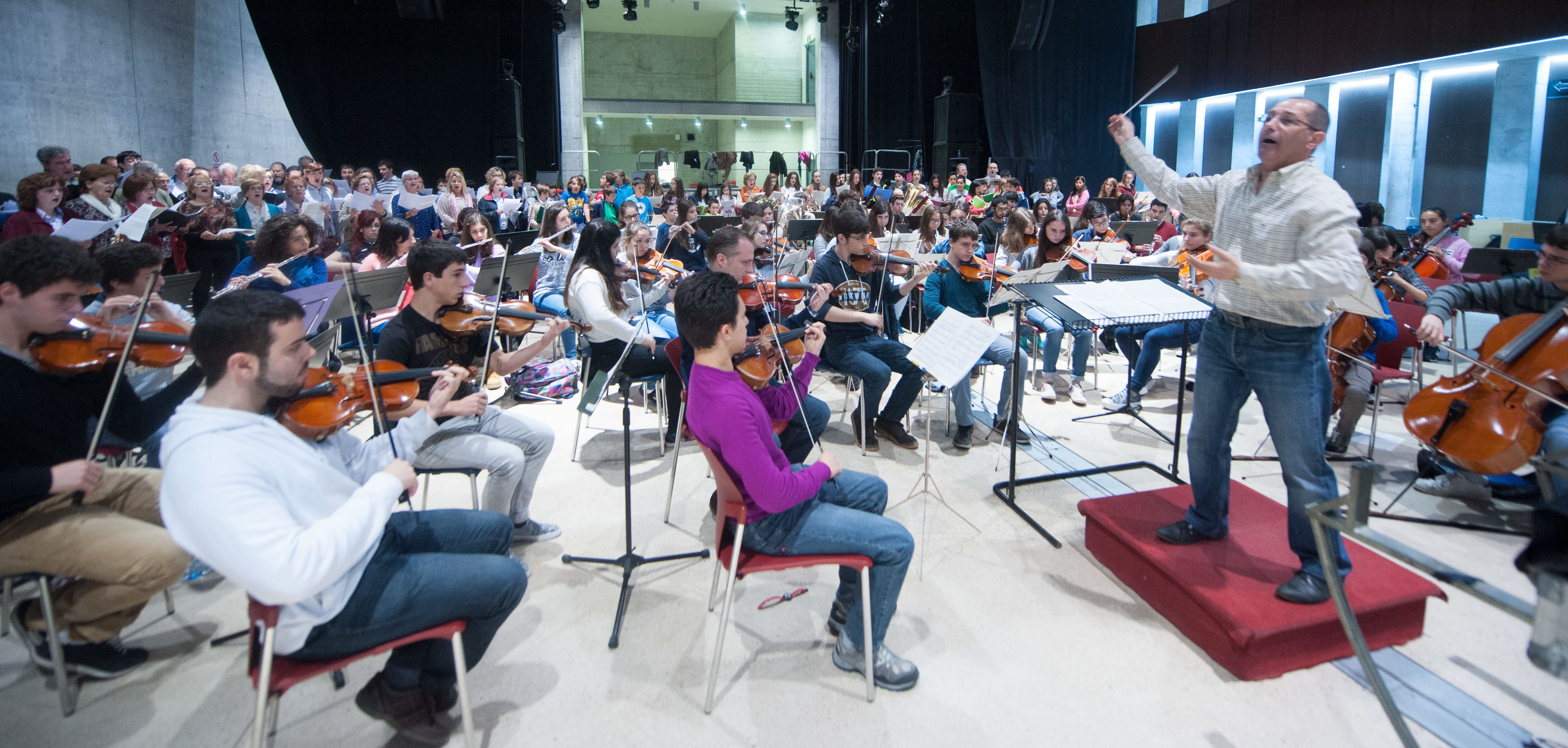 El conservatorio Ataúlfo Argenta sigue funcionando adaptado al covid