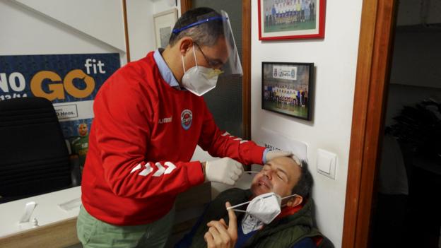 El Sinfín termina su confinamiento y vuelve a entrenar hoy en La Albericia