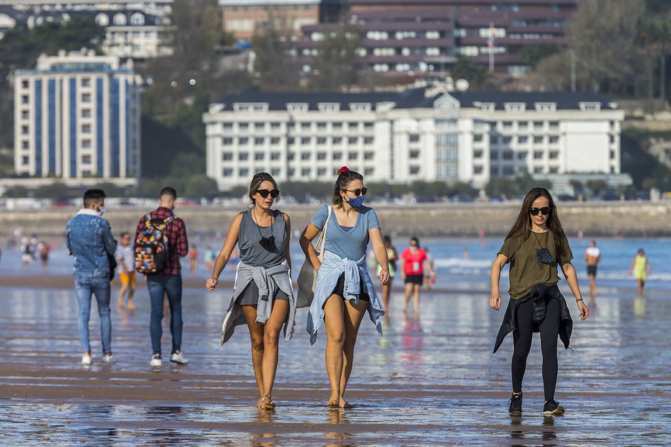 Un mes noviembre caluroso y atípico en Cantabria