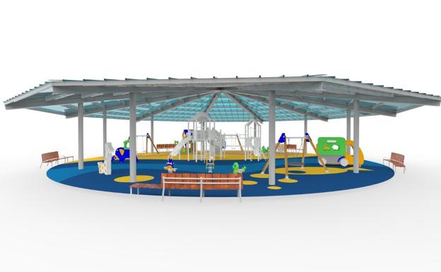 Castro saca a licitación la cubierta del parque Hermandad de Las Marismas