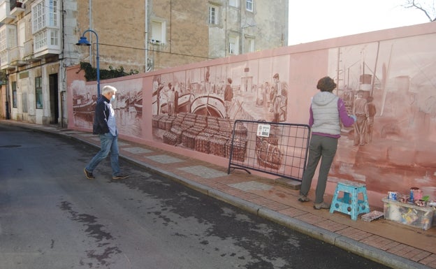 Las calles de Santoña, un lienzo para el arte urbano