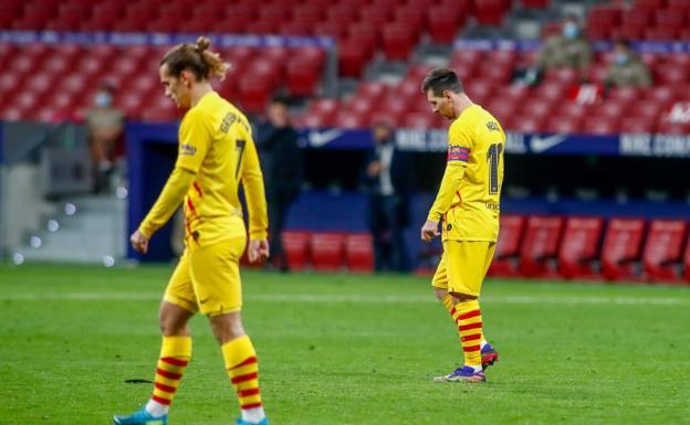 Griezmann: «Messi me dijo que cuando rechacé al Barça le jodió»