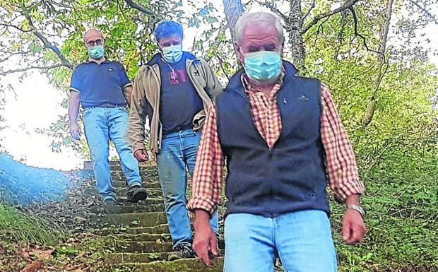 Más atractivos para la escalera y la capilla del Cristo de Bielva