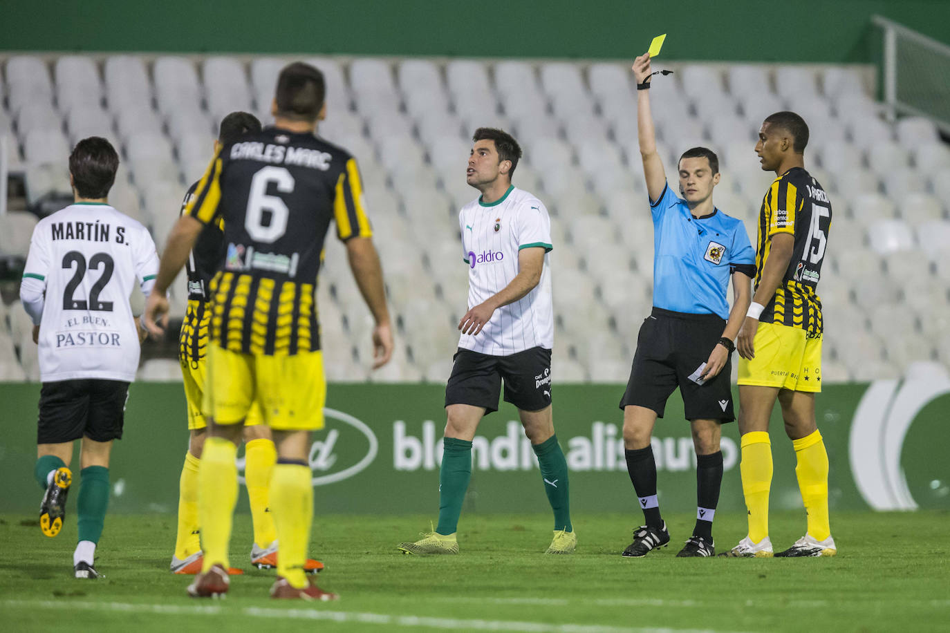 Imágenes del Racing-Barakaldo