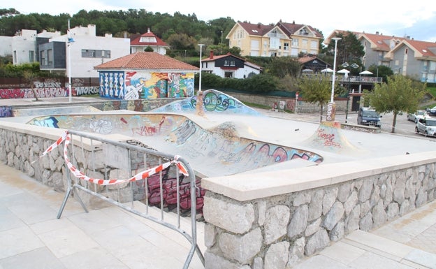 Ribamontán al Mar fija un horario de uso de las pistas de skate y pumtruck del municipio