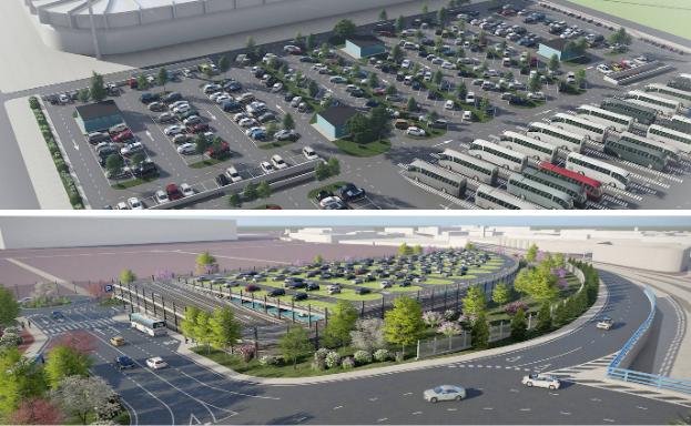 Santander da prioridad a los aparcamientos disuasorios en su petición de fondos europeos