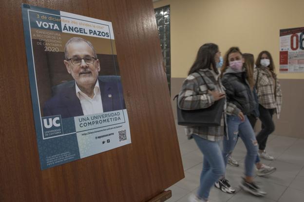 «Las elecciones a rector son importantes, pero bastante tengo yo con mis estudios»