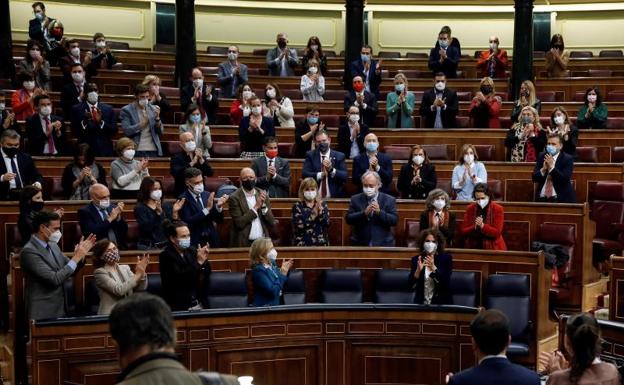 PSOE y Podemos cantan victoria tras la votación clave de los Presupuestos