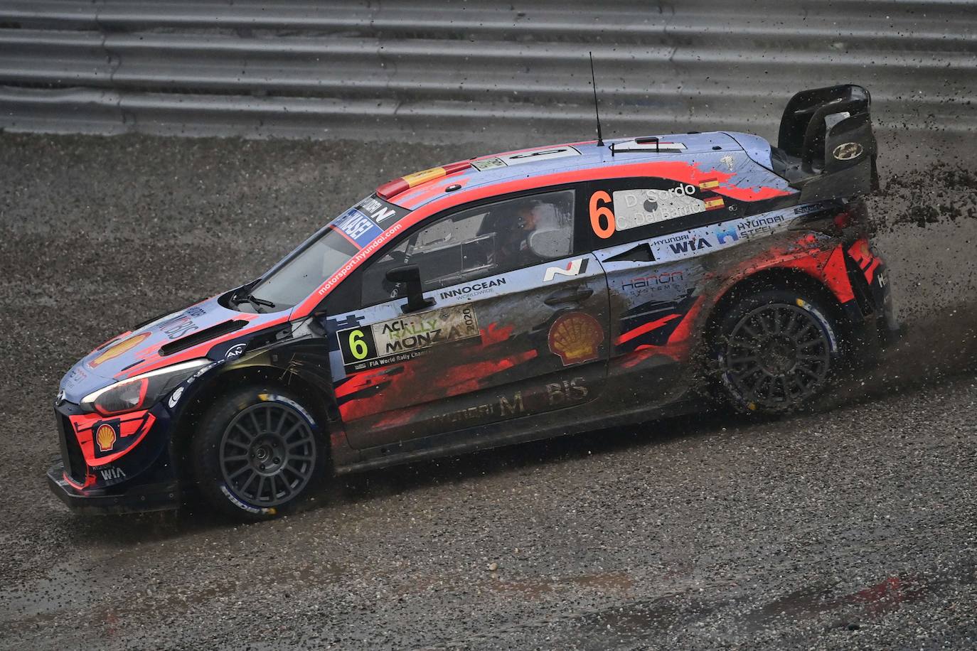 Dani Sordo y Carlos del Barrio lideran el Rally de Monza tras la primera epata