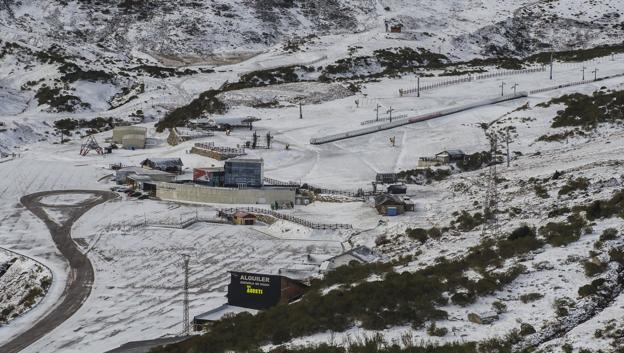 Alto Campoo saca los cañones a la espera de un 'ok'