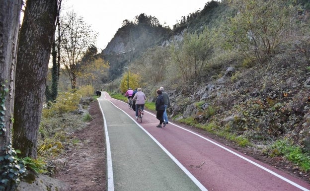 La nueva vida del carril-bici de Los Corrales