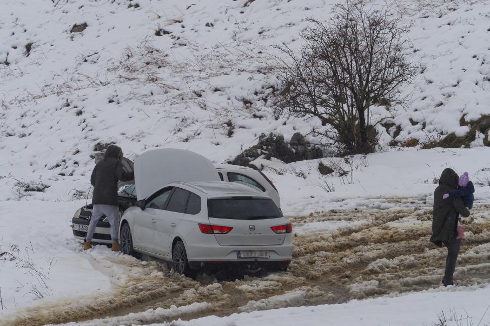 La nieve que separa vidas en invierno ya está en Lunada