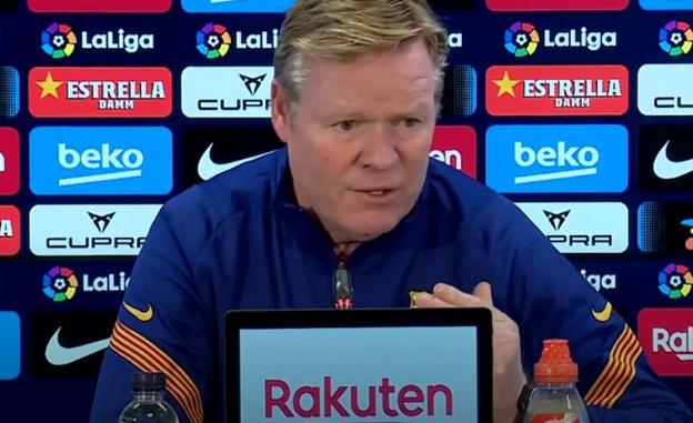 Koeman: «No puedo influir en la decisión de Messi sobre su futuro»