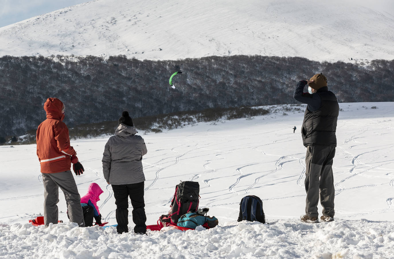 Nieve en Palombera