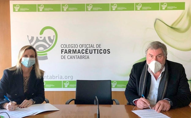 Valderredible renueva su colaboración con el Colegio de Farmacéuticos