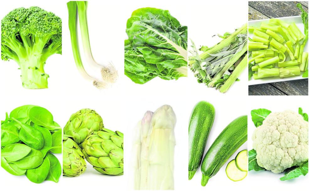 Las hortalizas, enseñas de la alimentación saludable
