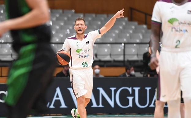 Mekel, de Unicaja, cerca de despedirse de la temporada por coronavirus