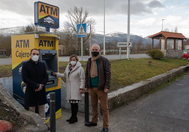 Campoo de Suso estrena el primer cajero de Euronet en Cantabria