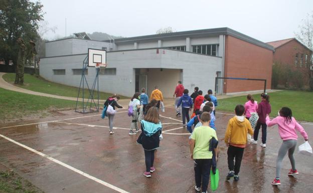 El Colegio Marqués de Valdecilla ya dispone de un nuevo pabellón polideportivo