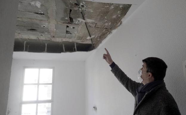 Los socialistas de Santander denuncian el «indigno» estado del centro cultural de Monte