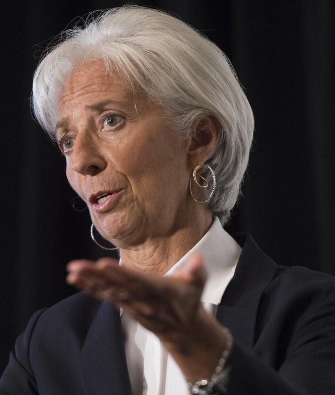 Lagarde se niega a condonar la deuda de los Estados: «Es inconcebible»