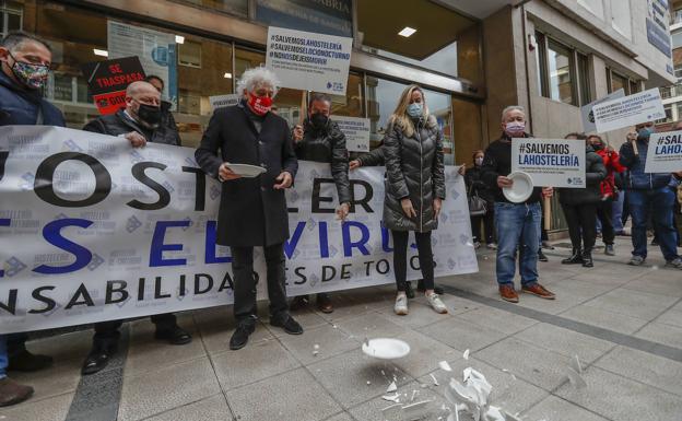 La hostelería retoma las protestas porque las ayudas recibidas son «ridículas»