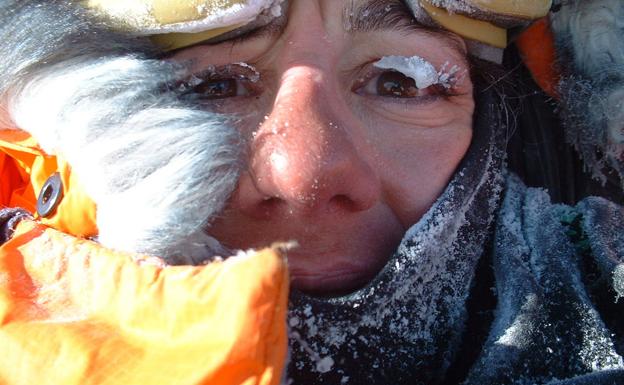 Chus Lago: «La soledad de la pandemia me recuerda a lo que viví en la Antártida»