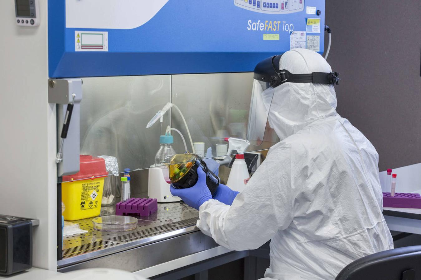 Un laboratorio a prueba de virus
