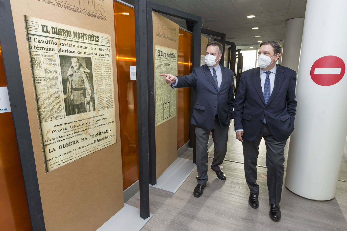 El ministro de Agricultura visita El Diario Montañés