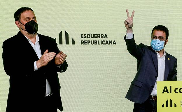 Aragonès plantea un Govern amplio con los soberanistas