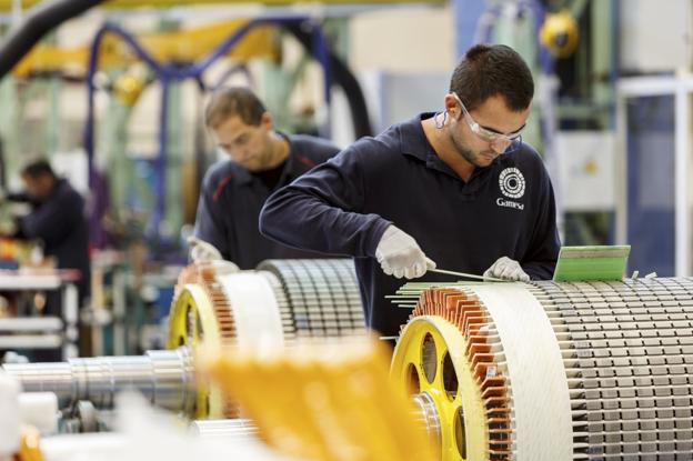 Siemens Gamesa aumentará un 26% la plantilla en su fábrica de Reinosa