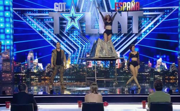 La magia de Raúl Alegría conquista a Edurne y Dani Martínez en 'Got Talent'