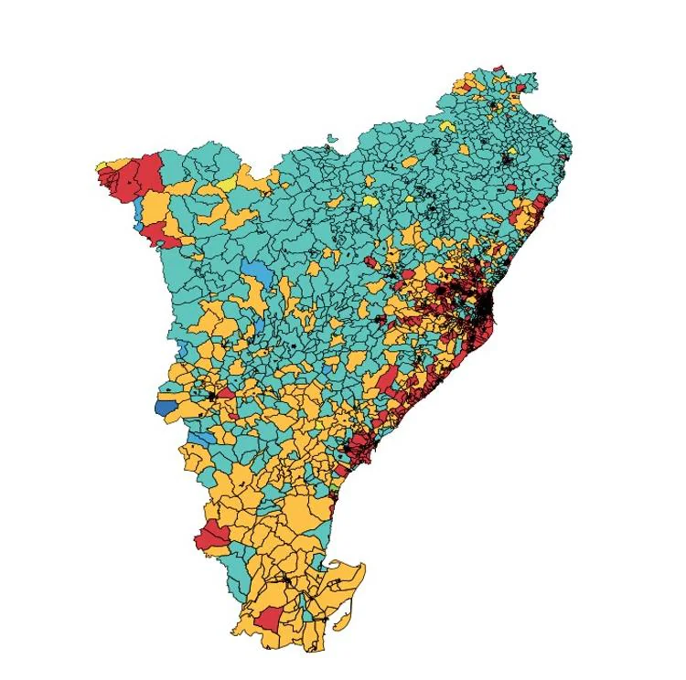 Los resultados de las elecciones en Cataluña, calle a calle