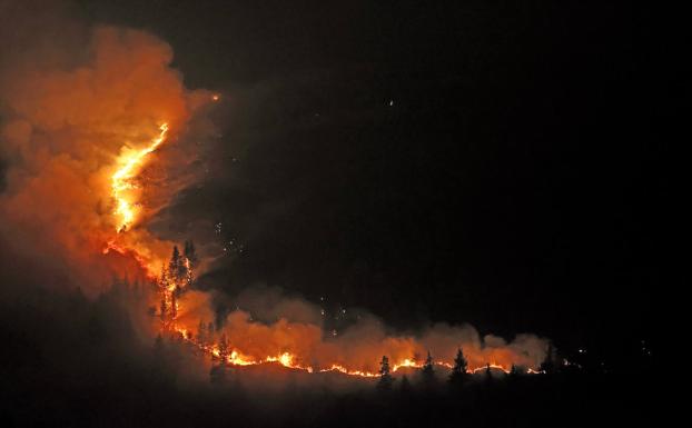 Los incendios forestales se han duplicado en Cantabria este año