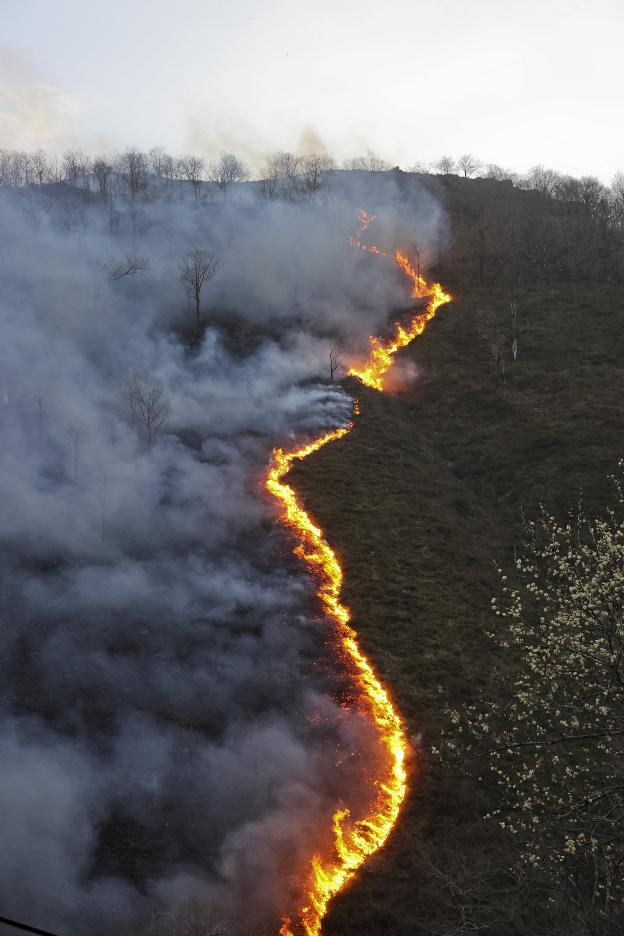 «Fue horrible, el fuego nos rodeaba»