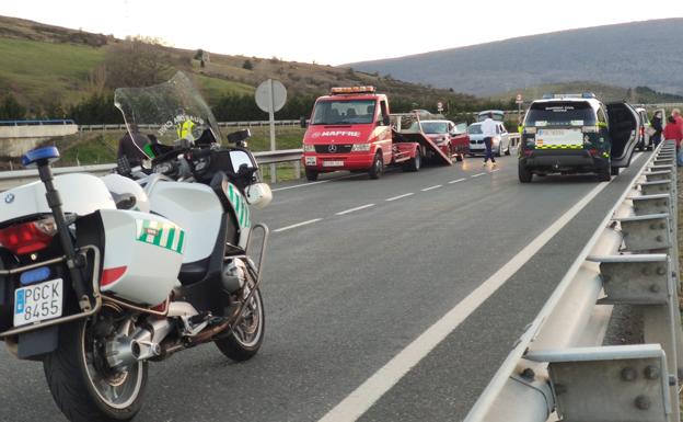 Muere un vecino de Matamorosa atropellado por un coche en la N-611