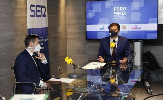 Enrique Conde: «En 2021 nos estamos jugando el 50% del futuro de Cantabria»