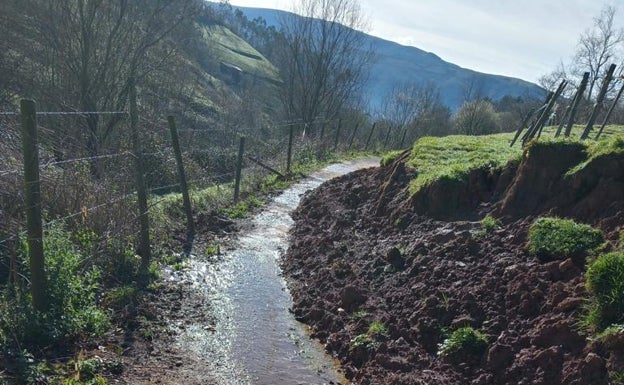 Cs exige al Ayuntamiento de Cabezón de la Sal que se repare el argayo de la zona de la Fontanuca