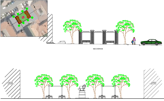 Castro adjudica las obras de renovación de la plaza de Los Leones