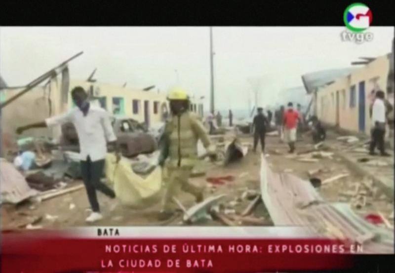 15 muertos y 500 heridos en varios explosiones en Guinea Ecuatorial