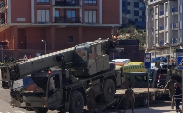 El Ejército de Tierra regresa a Castro para realizar maniobras hasta el 23 de marzo