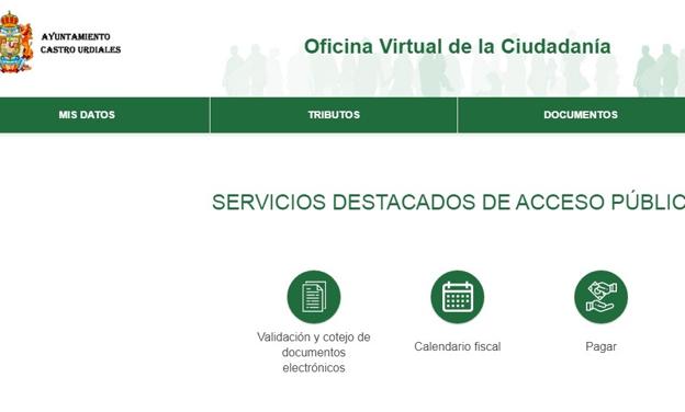 El Ayuntamiento de Castro estrena la oficina virtual de la ciudadanía