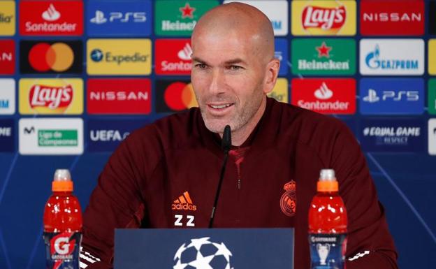 Zidane: «Partimos de cero y será complicado»