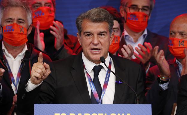 Laporta cierra el aval para presidir un Barça que mejora