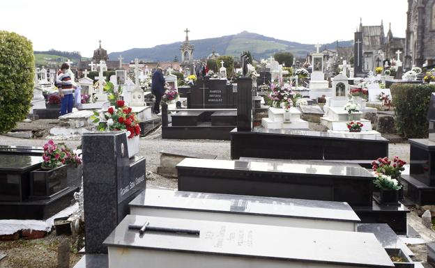 El cementerio de Geloria ya cuenta con su tercer libro, con reseñas de personas enterradas de 1851 a 1870