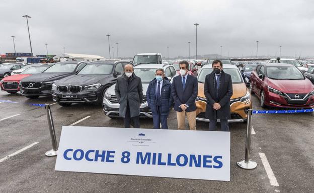 Revilla repite que el proyecto de La Pasiega saldrá adelante «sí o sí» en el acto de llegada al Puerto del coche 8 millones