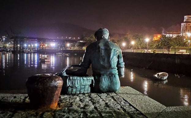 'La calma y la soledad del pescador', ganadora del I Concurso de Fotografía Fermín Molino