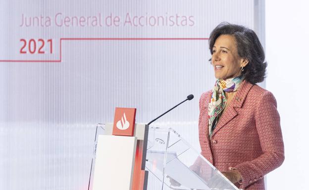 Botín confía en Europa pero pide que se acelere la vacunación y que se mantengan los estímulos