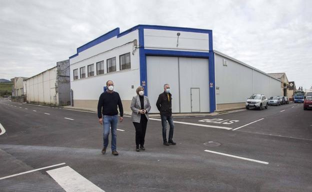 Camargo concluye el lavado de cara del polígono de la Mies de San Juan para impulsar su actividad industrial